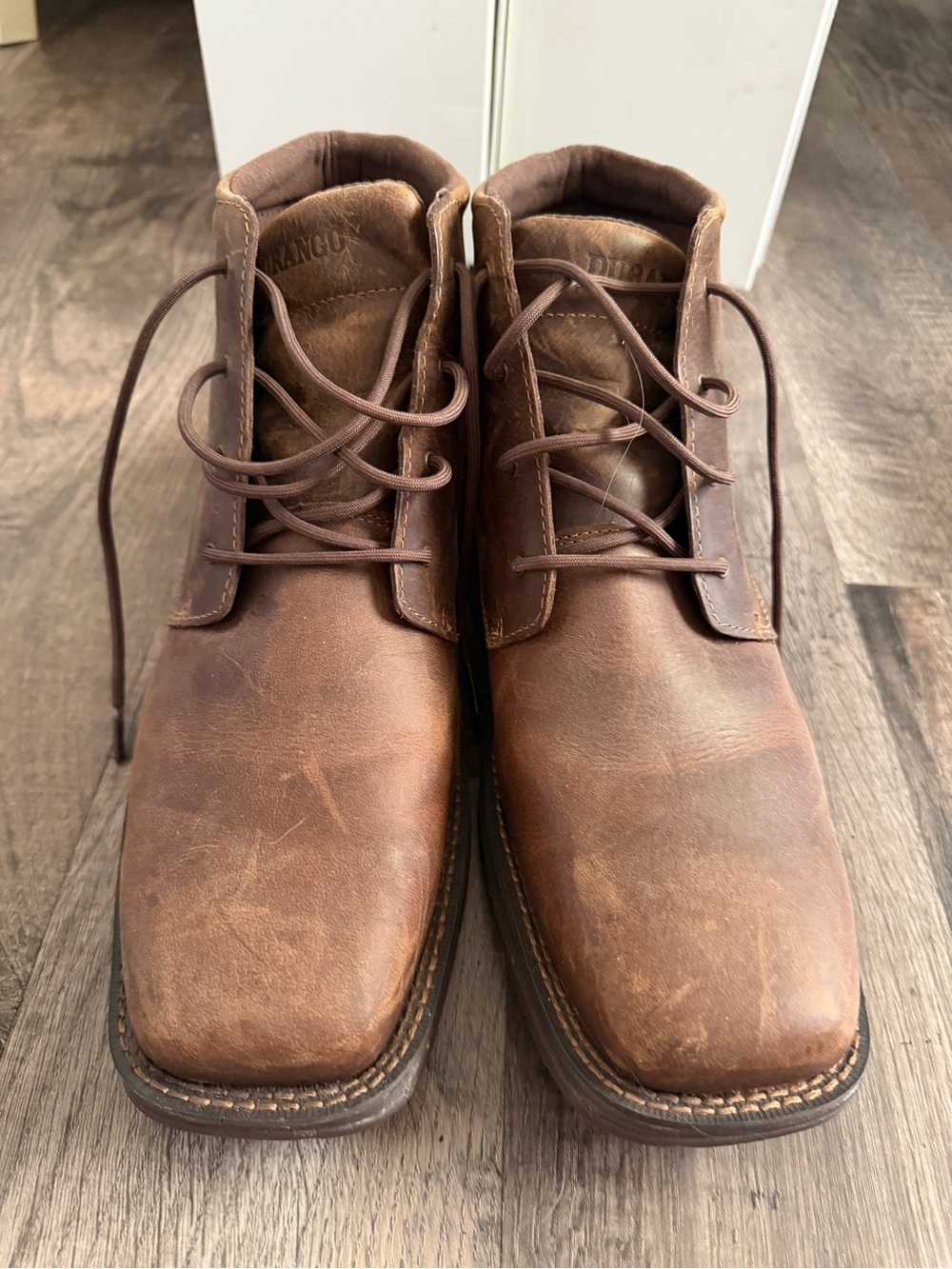 Durango Men's Brown Leather Chukka Boots